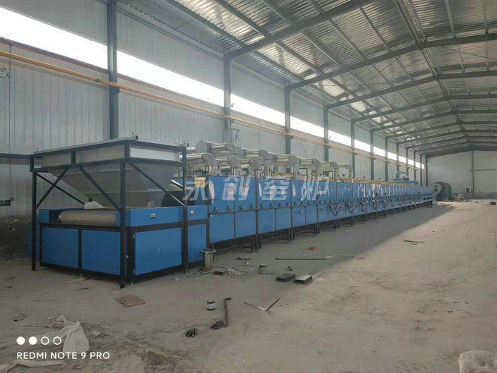 41米燃氣隔焰網(wǎng)帶窯（催化劑處理）